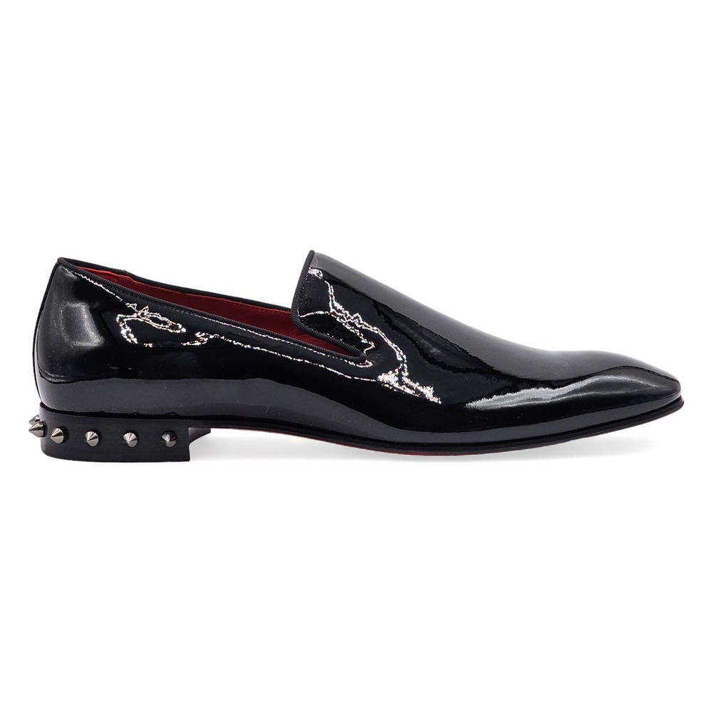 Christian Louboutin Marquees Patent Leather Shoes with spikes 43 - Picture 3 of 7